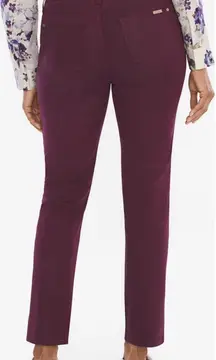 Chico's‎ So Slimming Coated Girlfriend Ankle Jeans Size 6 Petite Chico's 0.5P