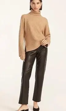 J. Crew Turtleneck Sweater in Supersoft Yarn in Tan - Size S