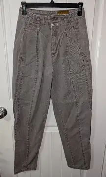 Vintage Hunters Run High Waisted Cotton Equestrian Pants W7/8 Khaki