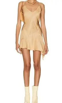 KNWLS Spira Dress in Tan