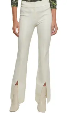 Derek Lam 10 Crosby Front Slit Pants in Crème Size 0