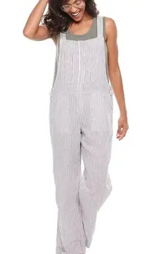 Now + Gen by Sonoma Goods For Life Linen-Blend Overalls NWOT SIZE XXL lagenlook‎