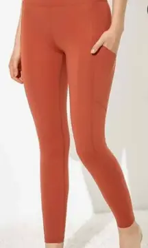 American Eagle the everything pocket legging orange medium
