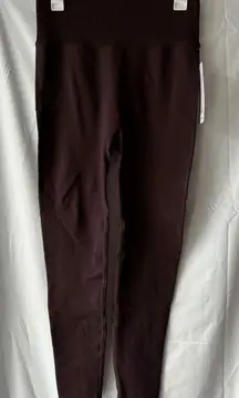 Rhone Evolve Seamless Legging in Brown Berry Womens Size Large