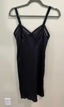 Black Lingerie Slip/nightgown