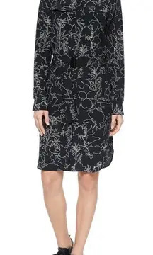 RAG & BONE 100% silk button up shirt dress