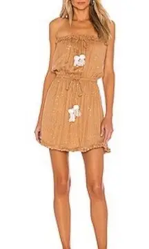 Sundress x Revolve Anoushka Strapless Dress in Saint Barth Canyon Size XS/S