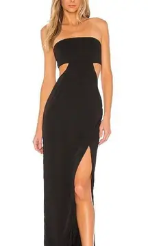 Revolve Long Black Dress