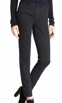 Tory Burch Sz 31 Black Super Skinny Slim Jeans‎ Pants Pockets Logo