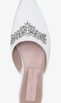 NEW $200 Pnina Tornai for Naturalizer Pyaar Dress Mules Jewel Embellished