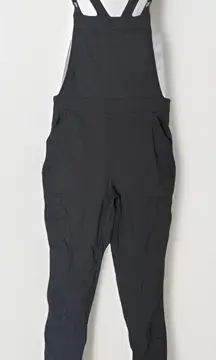 Duluth Heirloom Gardening Bib Overalls Women's 12R Navy Ripstop Utility Workwear