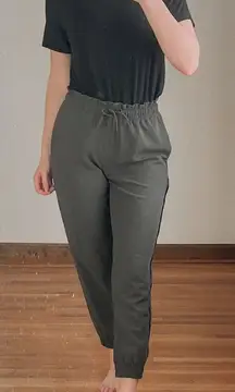 Athleta Khaki Green Joggers Size XS