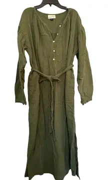Universal Thread green long sleeves dress size L‎
