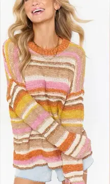 Show me your mumu sue cuffed sweater size xs