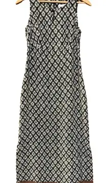 Vintage DBY Geometric Maxi Dress