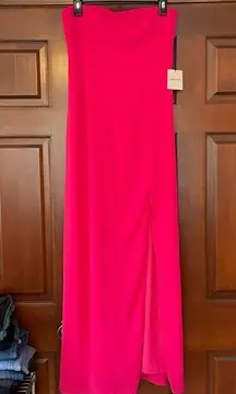 Superdown strapless maxi dress size L