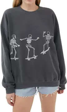 Urban Outfitters Skeleton Crewneck