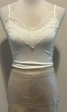 Highline Collection NWT Champagne Mini,  High Waist,  Casual Party Skirt.