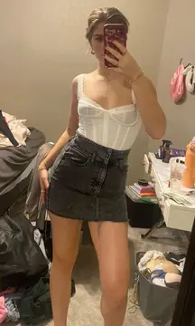 Denim Skirt