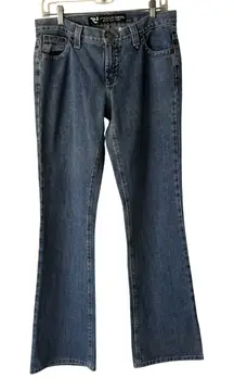 Rockies‎ Vintage 90s Jeans 10L Tall Blue Slim Low Rise Bootcut Denim Western