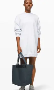 Lululemon broken beats sweater dress XS alpine white
