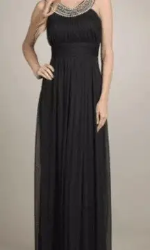 Fiesta Fashions Black Size Small Elegant Dress.