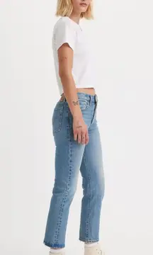 NWT Levi’s Wedgie Straight High Rise Snug Through Hip And Thigh