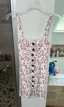 White Floral Sundress