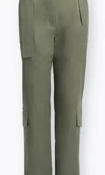 Tanya Taylor refined cargo pants women’s size 2‎ (missing belt)