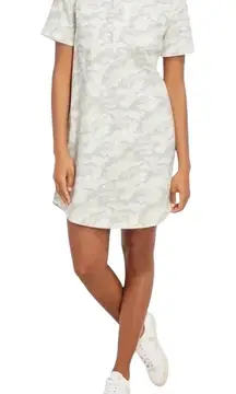 Vineyard Vines Margo Camo Utility Dress in Camo Pina Colada Shirt Dress Size 6
