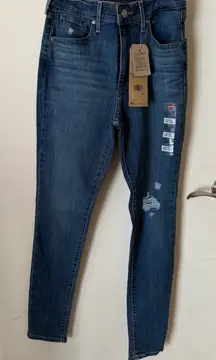 Levi's Classic Denim High-Rise Jeans 721 High Rise