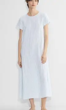 Aritzia The Group Allay Linen Dress Jni St Glmr /White