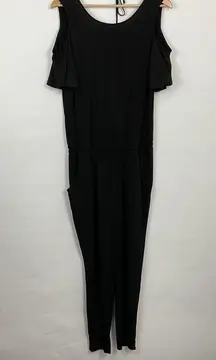 Abbeline Cold Shoulder Jumpsuit Size Medium