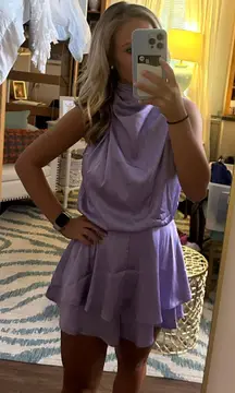 Lavender Romper