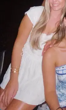 White Mini Dress