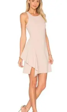 Elizabeth and James Hattie Beige Bodycon Mini Dress