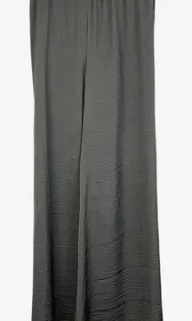 Moon & Meadow black wide leg flowy palazzo pull on  pants M