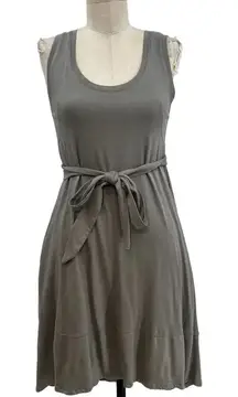 United by Blue Gray Organic Cotton Tencel Tank Dress Mini Size‎ Small