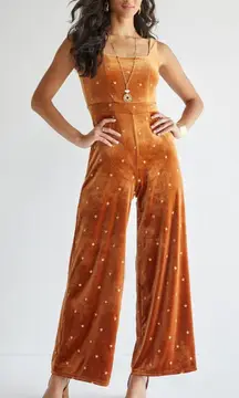 Estella Velvet Star Jumpsuit 