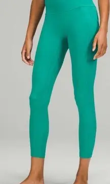Lululemon Align High Rise Pants Leggings with Pockets Maldives Green Size 20 NWT