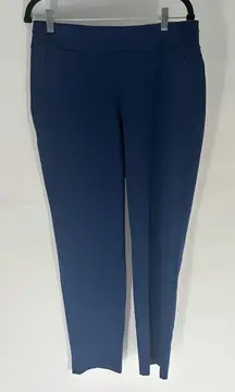 Chico's NWT Zenergy Knit Waist Pant in Navy