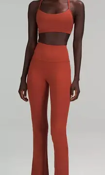 Groove SHR Nulu™ Flared Pant * Regular cayenne red high waisted yoga 4