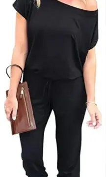 Prettygarden Black Jumpsuit – Size Small – New With Tags