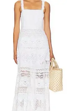 Alice and Olivia
Alora Lace Inset Maxi Dress