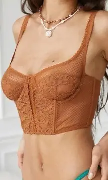 Urban Outfitters Out From Under Anastasia Sabina Lace Bustier NWT Sz Medium