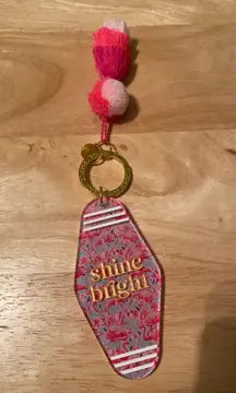 Acrylic Key Chain Shine Bright