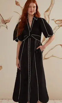 FARM Rio Tie Belt Shirtdress