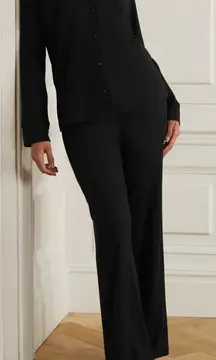 Skims‎ Soft Lounge Ribbed Pants Black Onyx Plus Size 3X