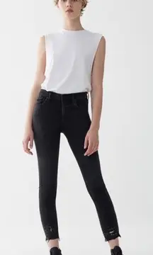 AGOLDE Sophie Skinny Crop in Temple‎ Sz.25