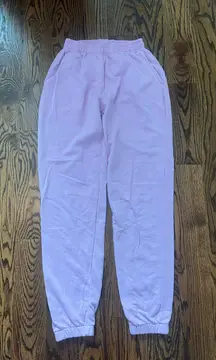 Nasty Gal light purple sweats